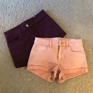 🌿 AMERICAN EAGLE High Rise Shorts.